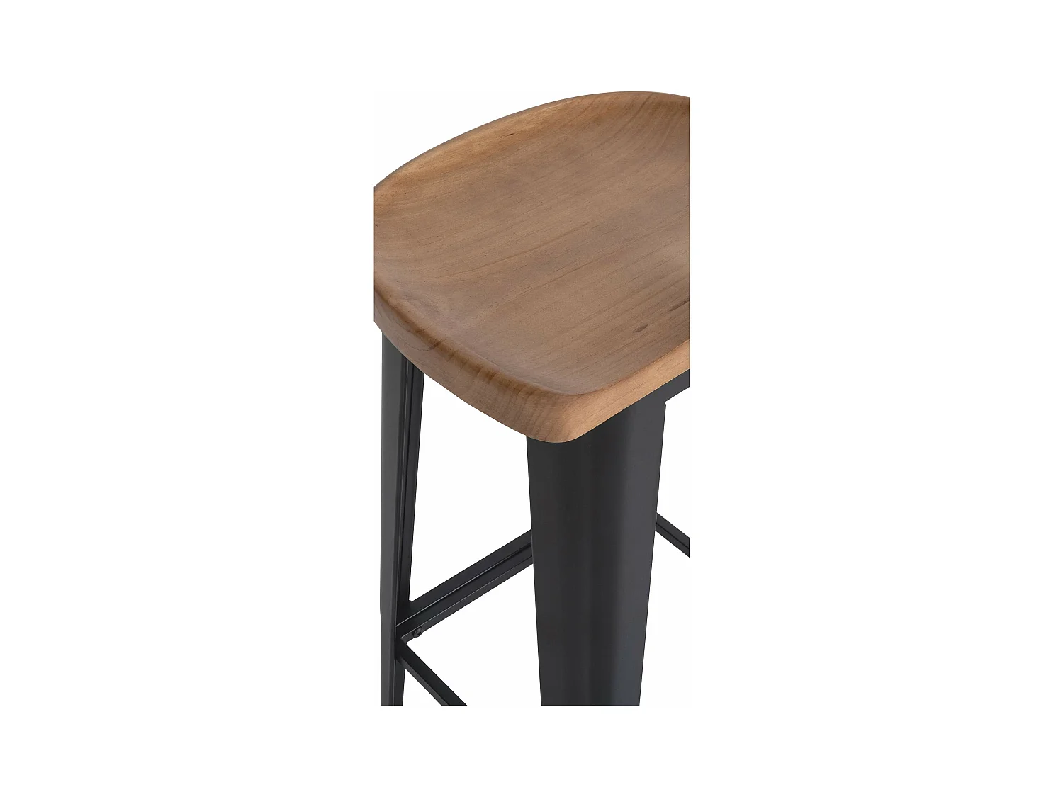 Barhocker - Holz - schwarz - Clara