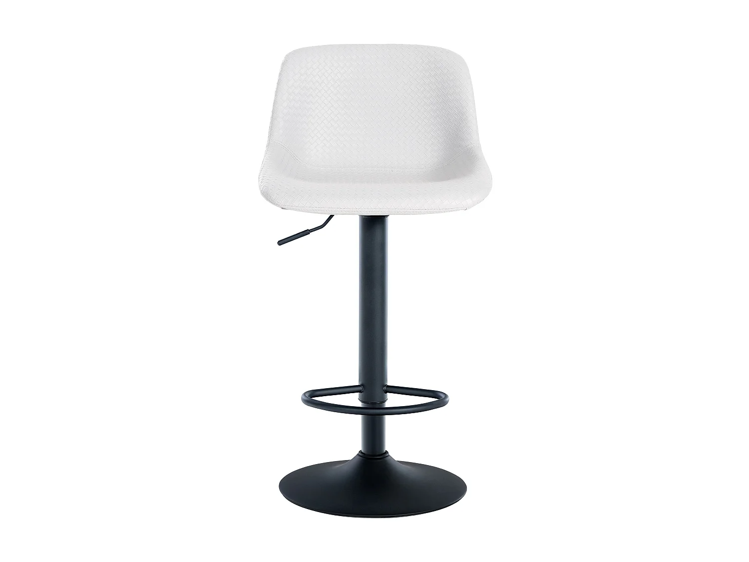 Barkruk - Kunstleer - wit - Loft