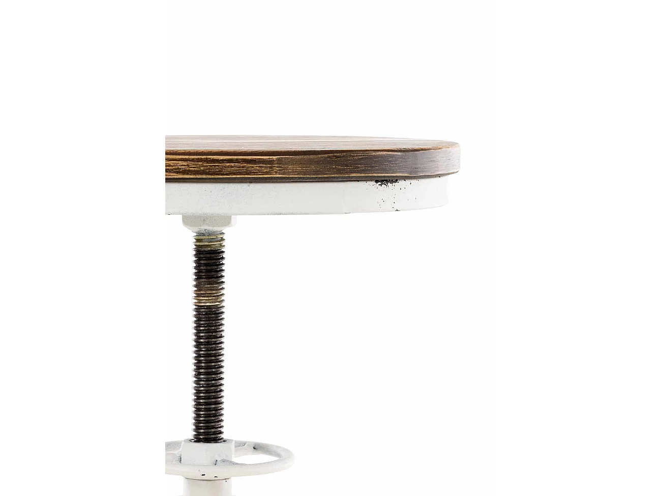 Tabourets de bar - Métal & Métal - Blanc antique - Bruna