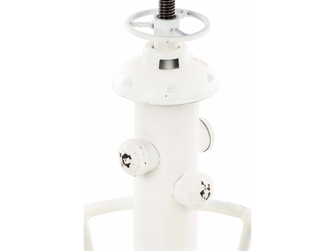 Tabourets de bar - Métal & Métal - Blanc antique - Bruna