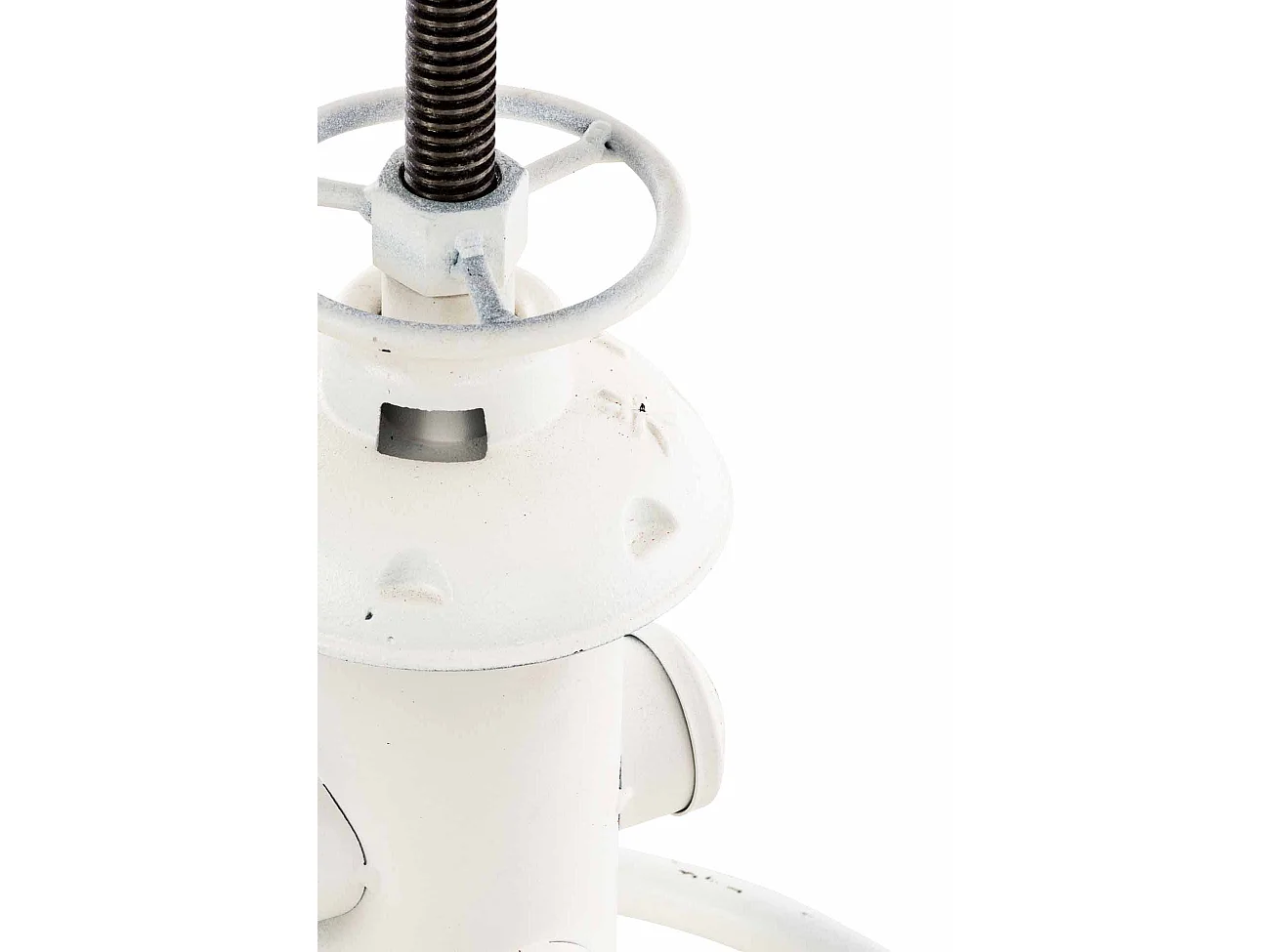 Tabourets de bar - Métal & Métal - Blanc antique - Bruna