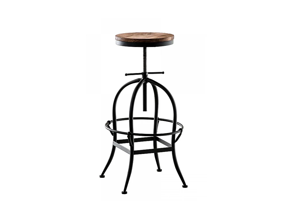 Tabouret de bar - Métal & Métal - Noir - Strong
