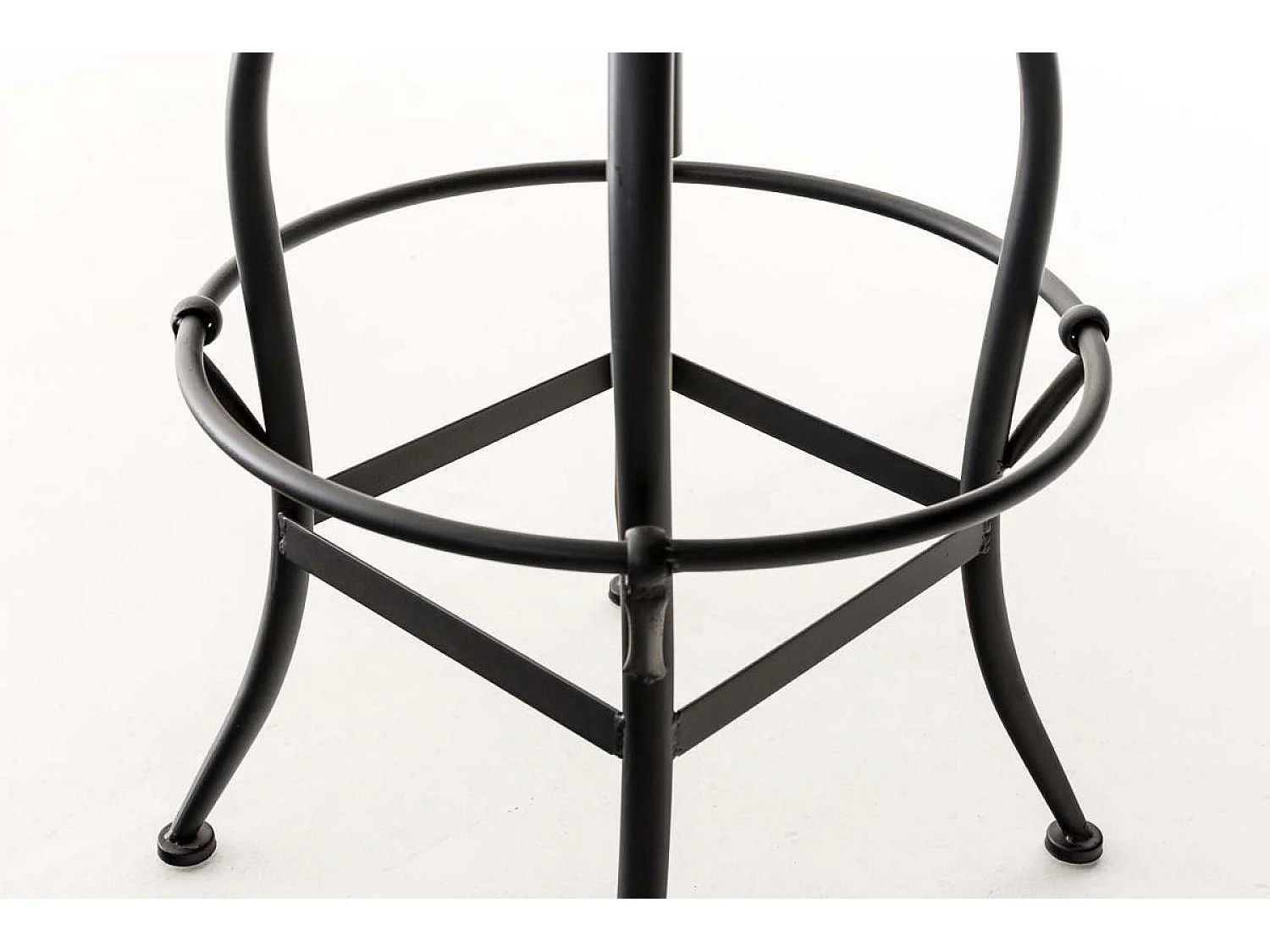 Tabouret de bar - Métal & Métal - Noir - Strong
