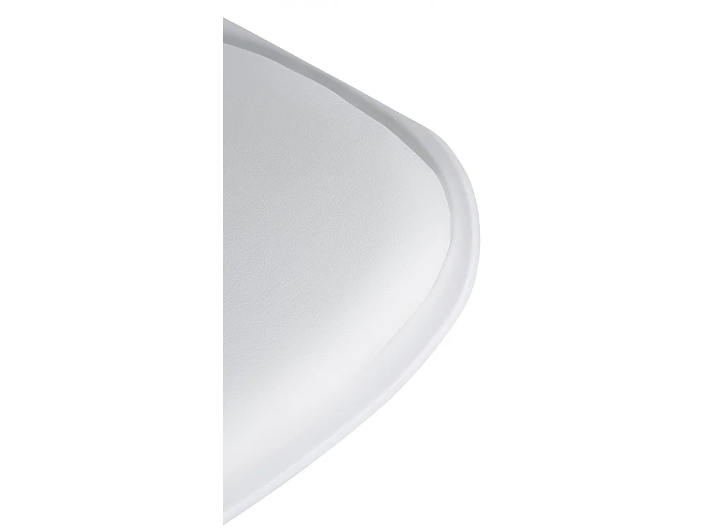 Lot de 2  Tabouret de bar - Plastique - Blanc - Aveiro