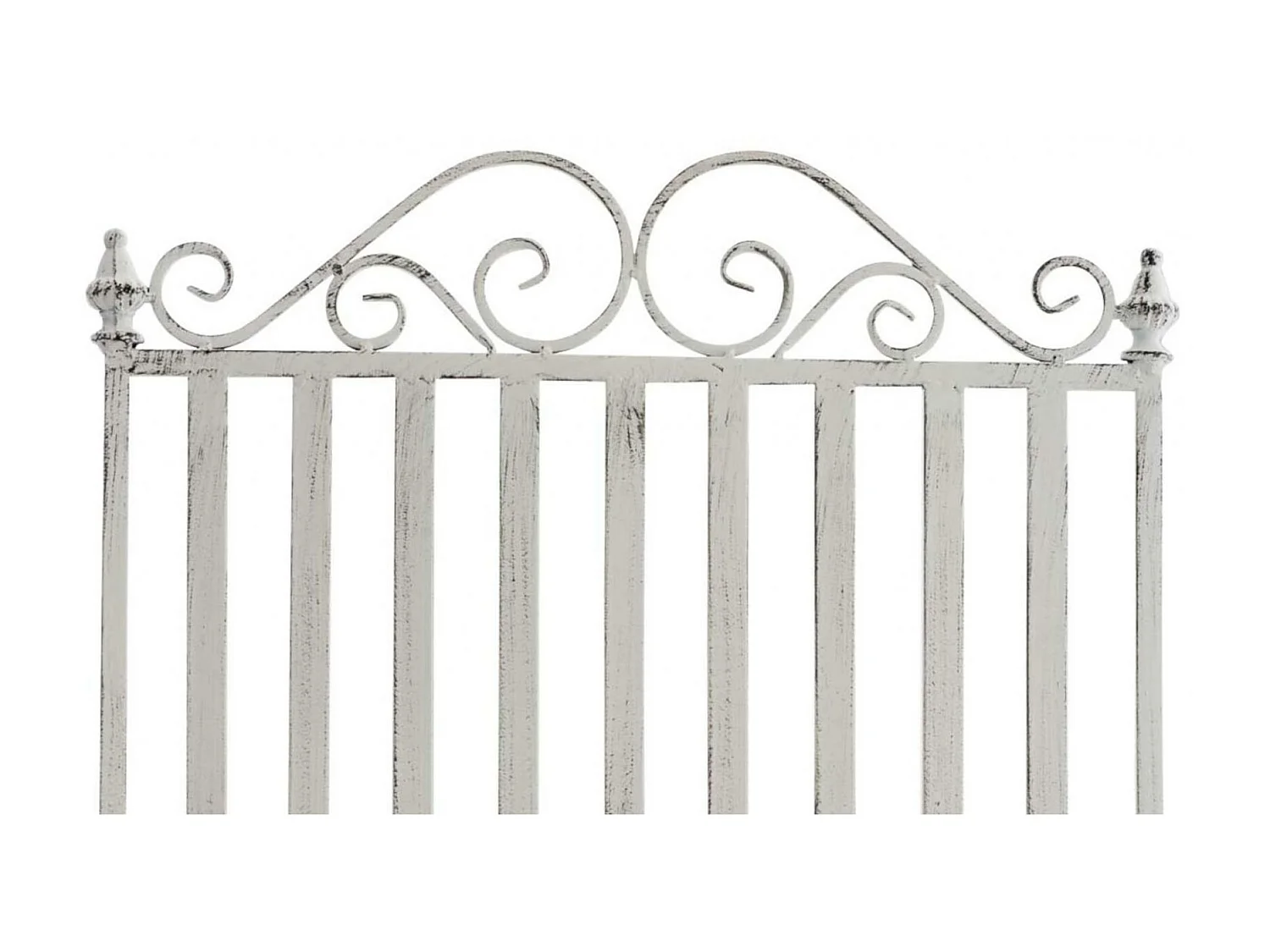 Lot de 2  Fauteuil à bascule - Métal & Antique clair - Blanc antique - Smilla