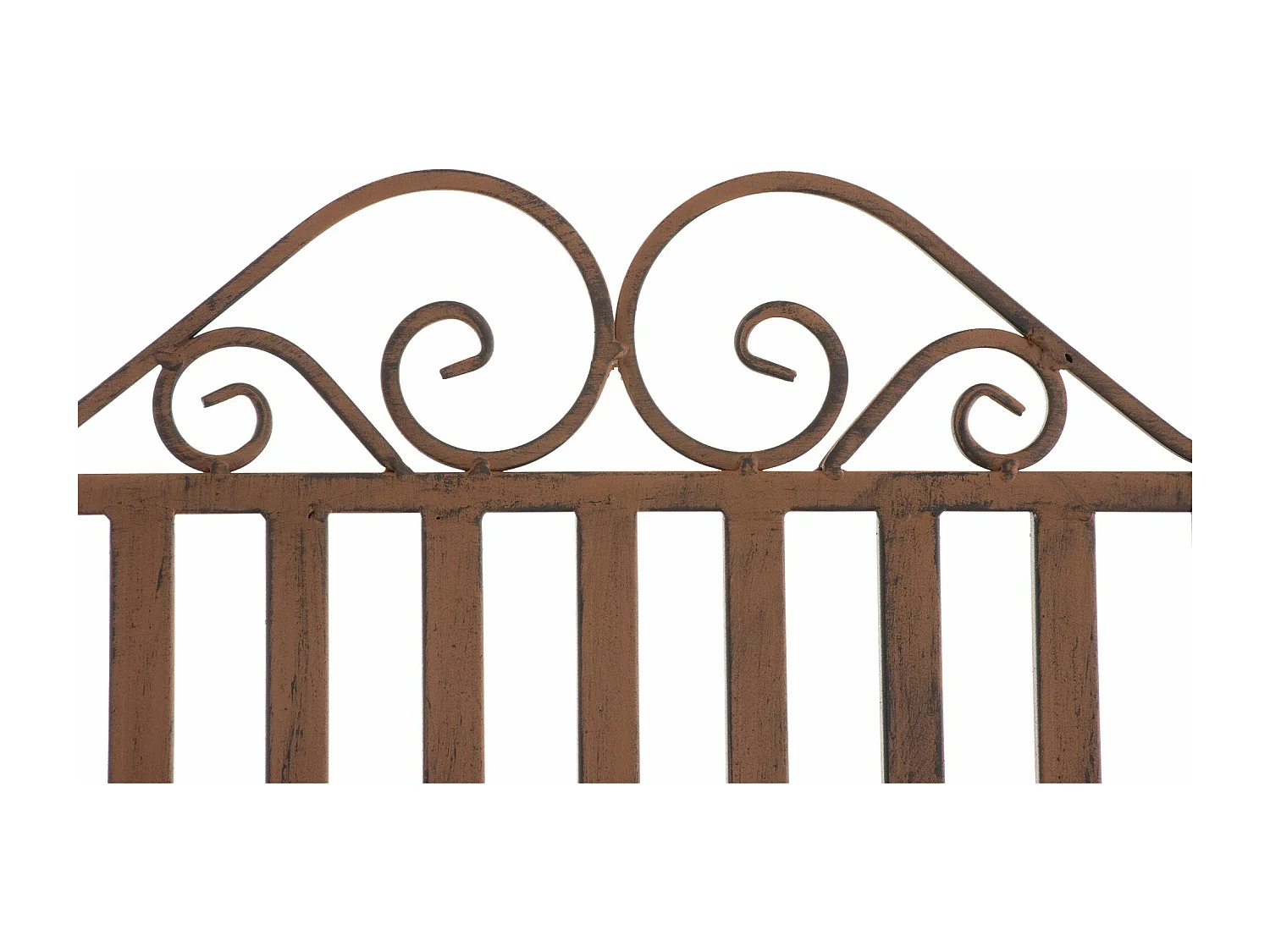 Fauteuil à bascule - Métal - Marron - Smilla