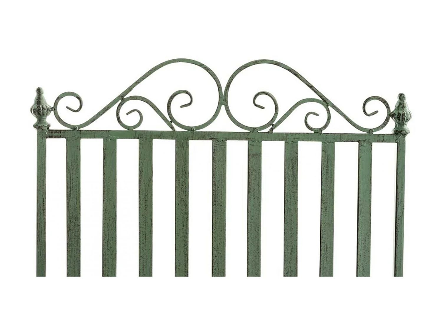 Lot de 2  Fauteuil à bascule - Métal & Antique clair - Vert antique - Smilla