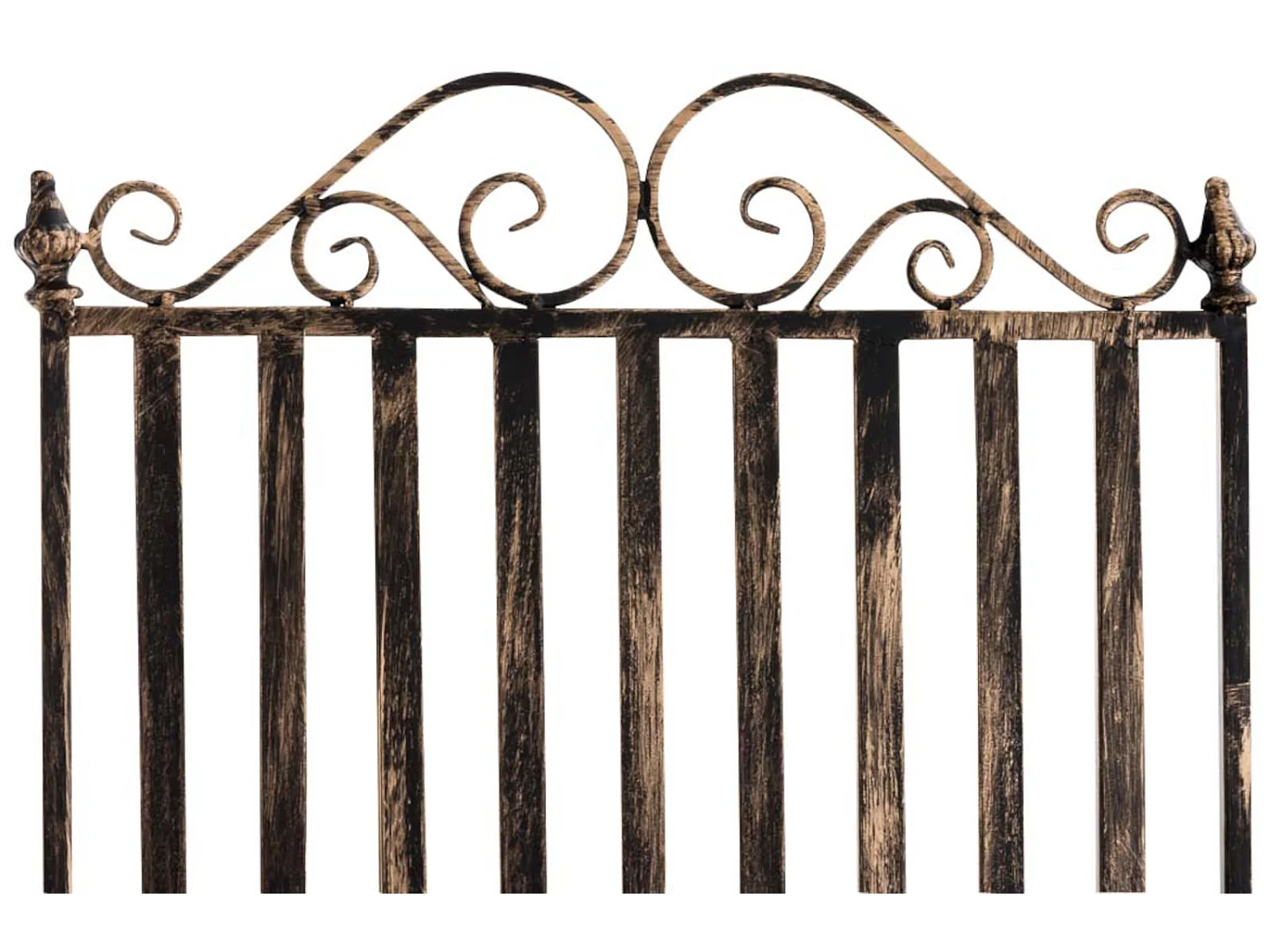 Lot de 2  Fauteuil à bascule - Métal & Antique clair - Bronze - Smilla