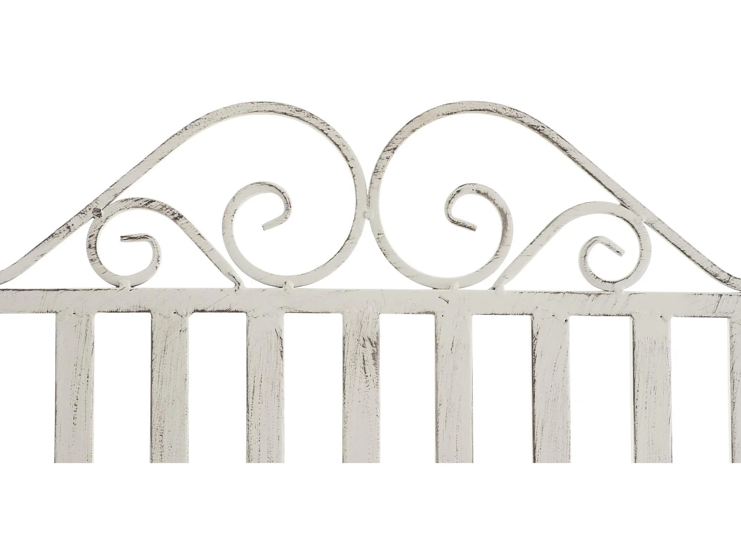 Fauteuil à bascule - Métal - Blanc antique - Smilla