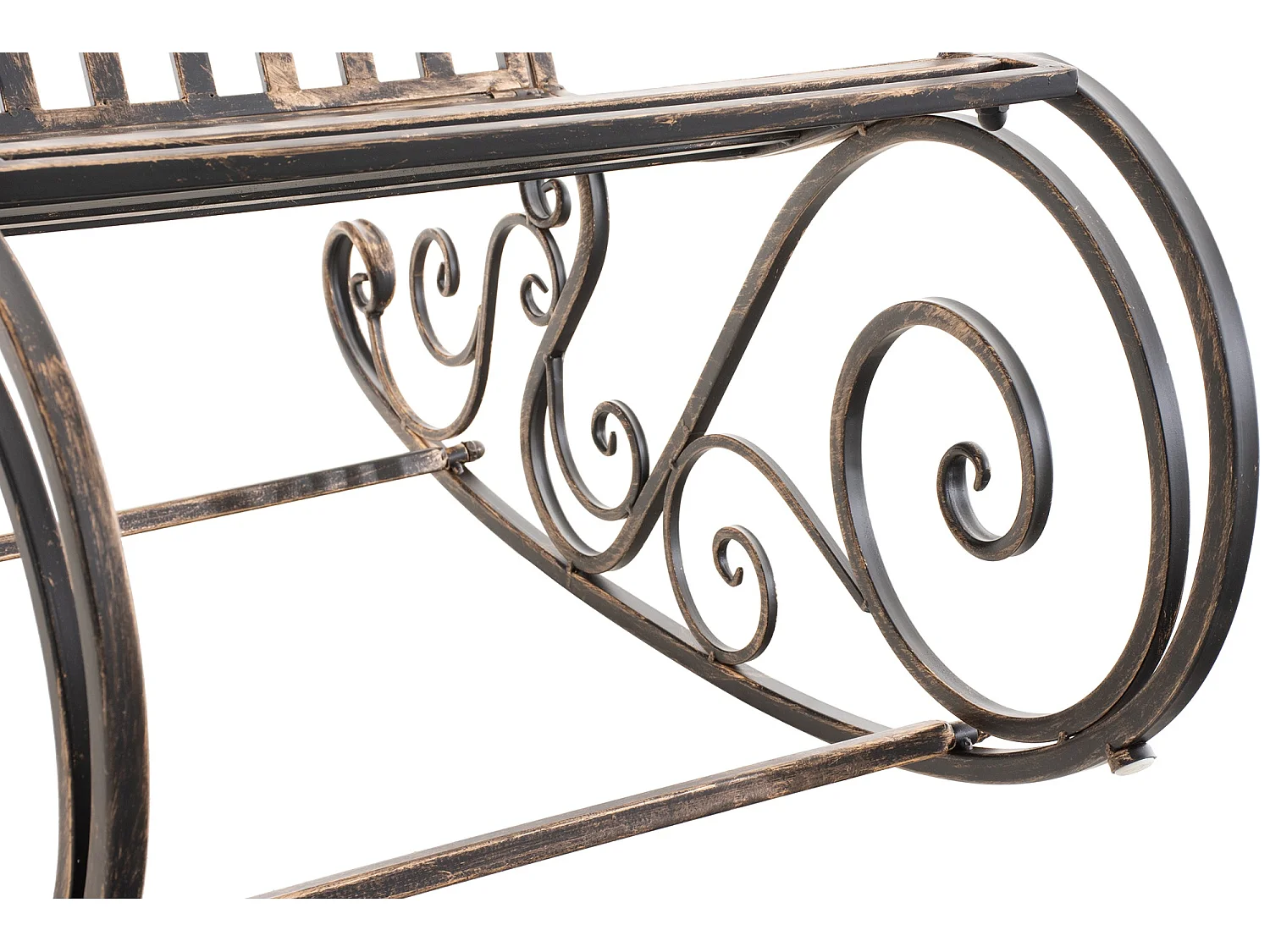 Fauteuil à bascule - Métal - Bronze - Smilla