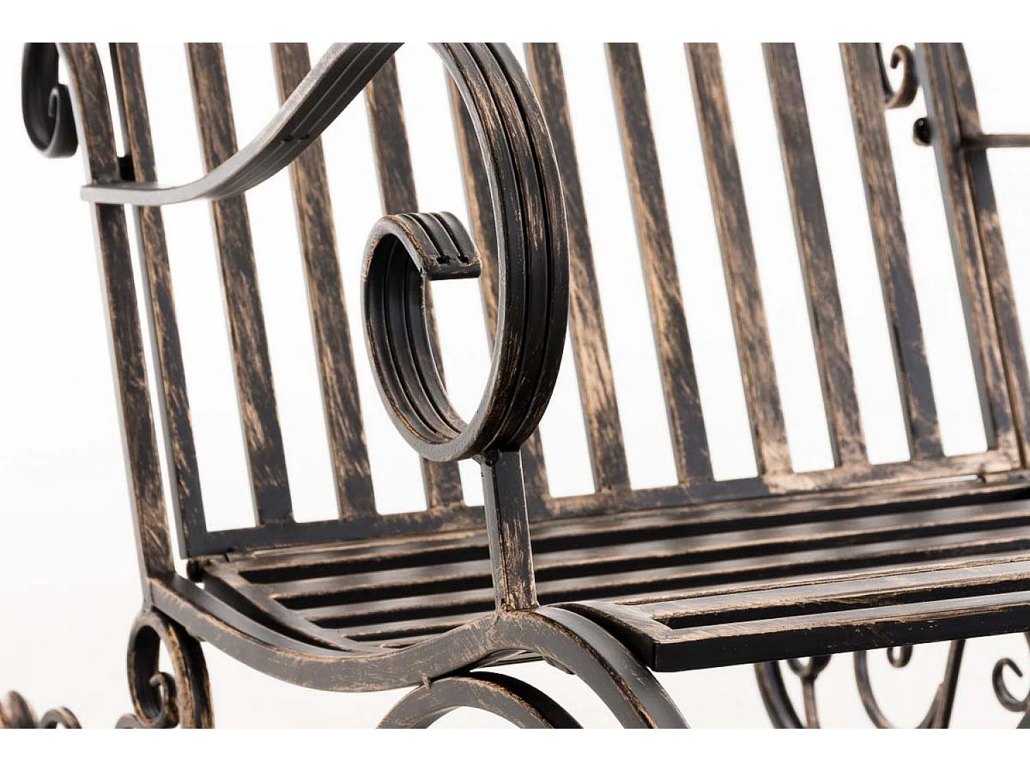 Fauteuil à bascule - Métal - Bronze - Smilla