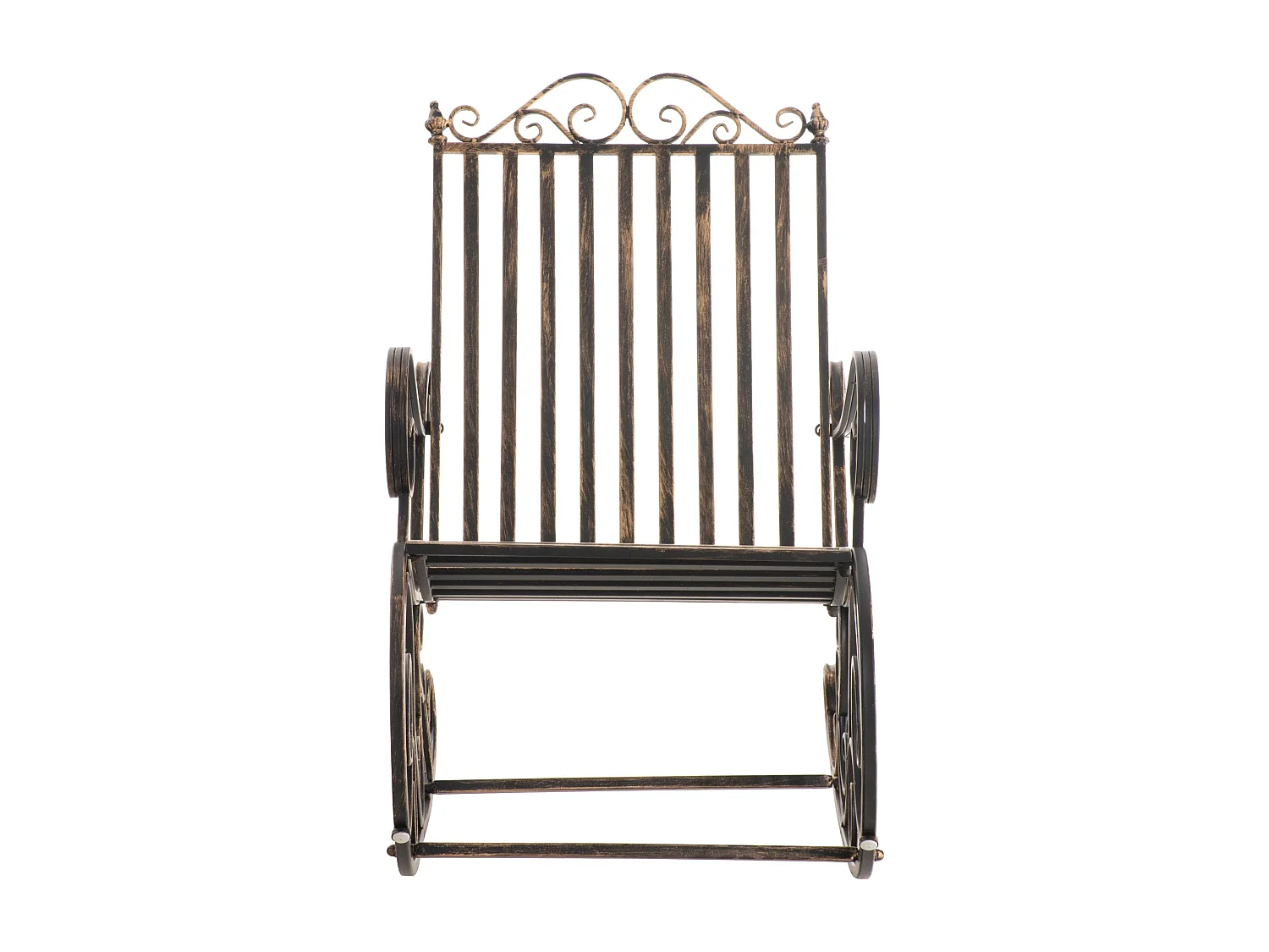 Fauteuil à bascule - Métal - Bronze - Smilla