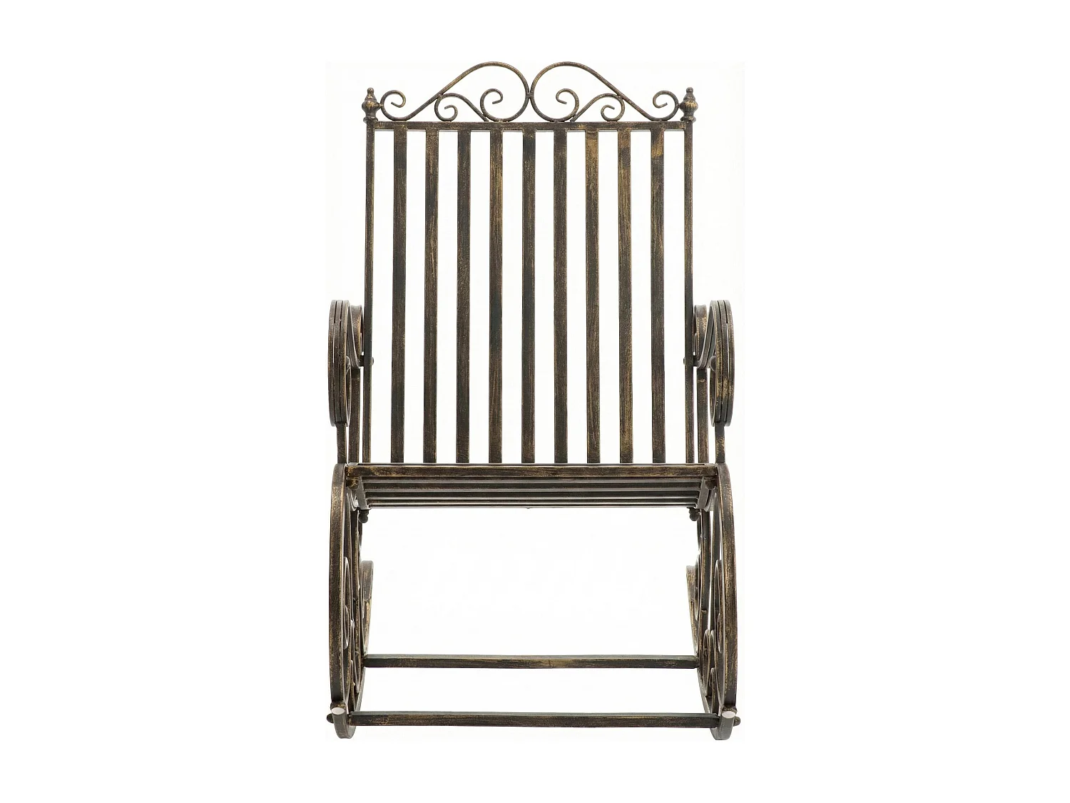 Fauteuil à bascule - Métal - Bronze - Smilla