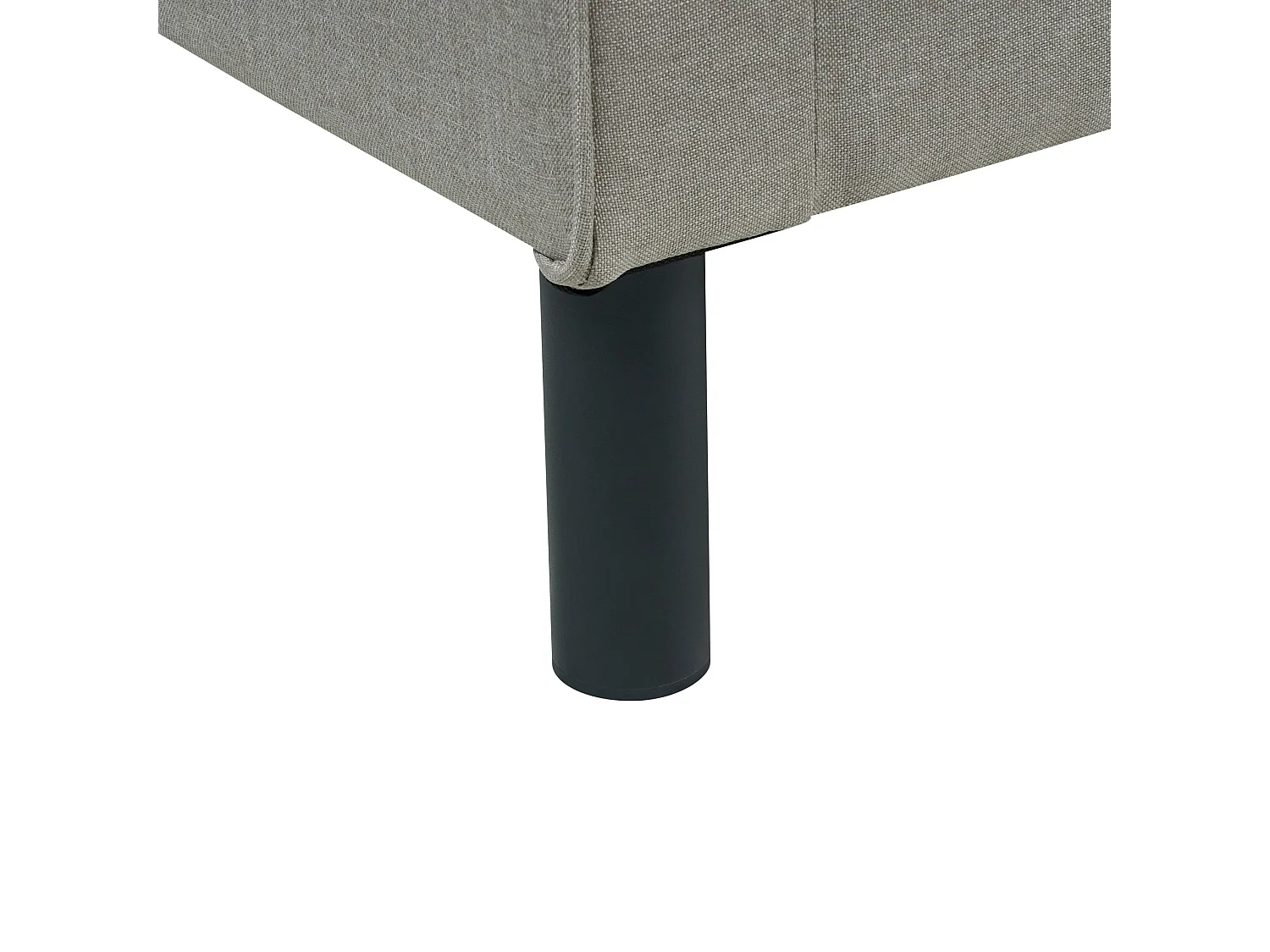 Canapé 3 places en tissu gris FENSTAD