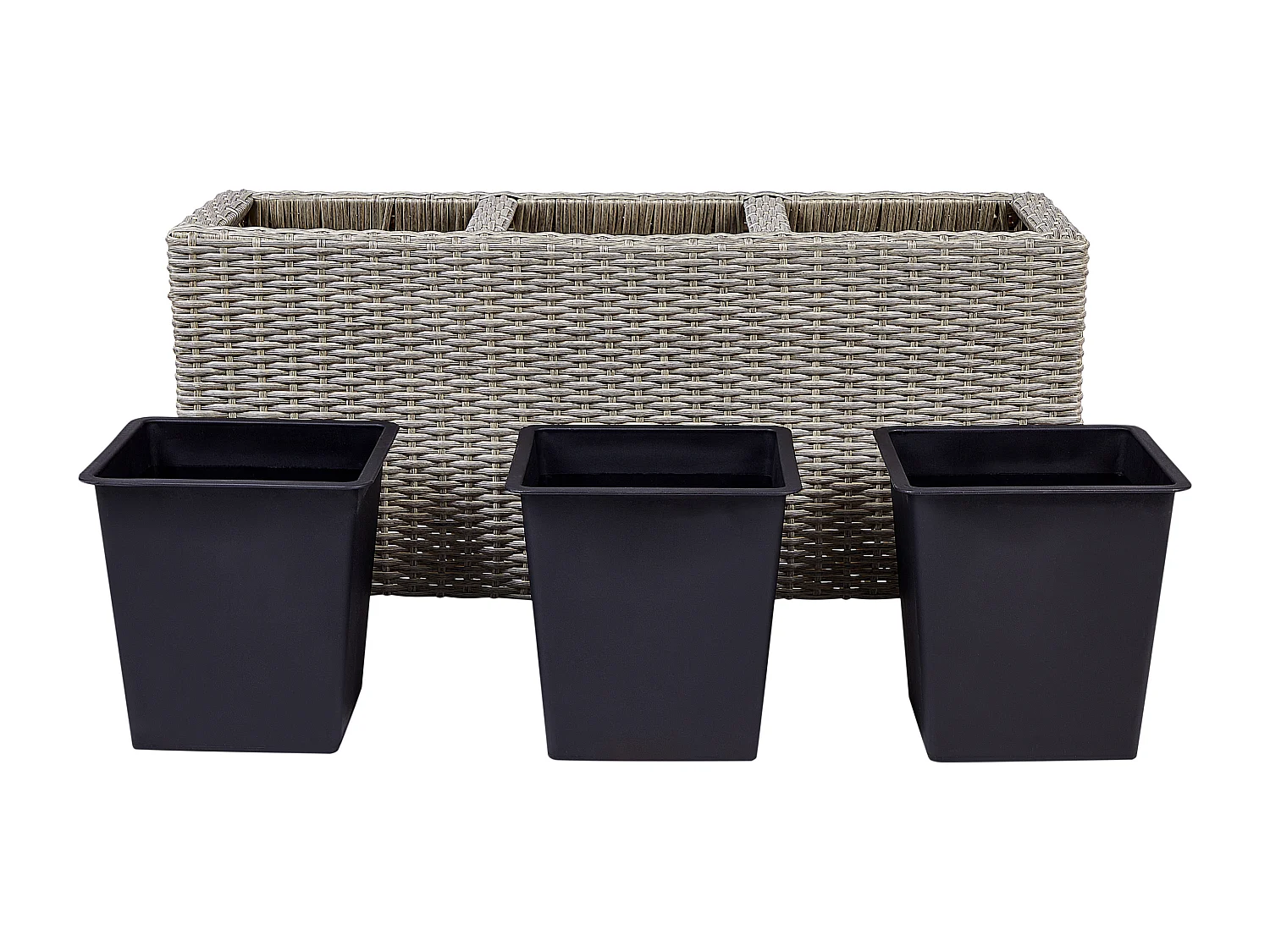 Cache-pot BELLIS 82 cm Marron clair