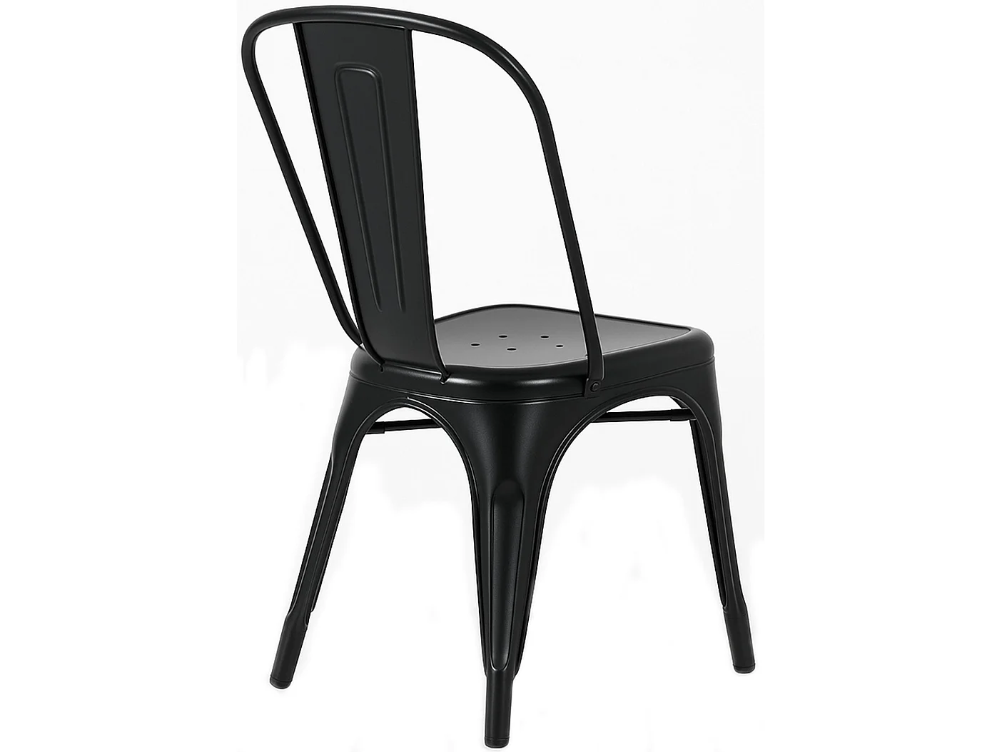 Bistrostoel - Metaal - zwart - Benedikt