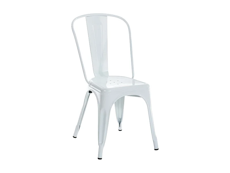 Bistrostoel - Metaal - wit - Benedikt