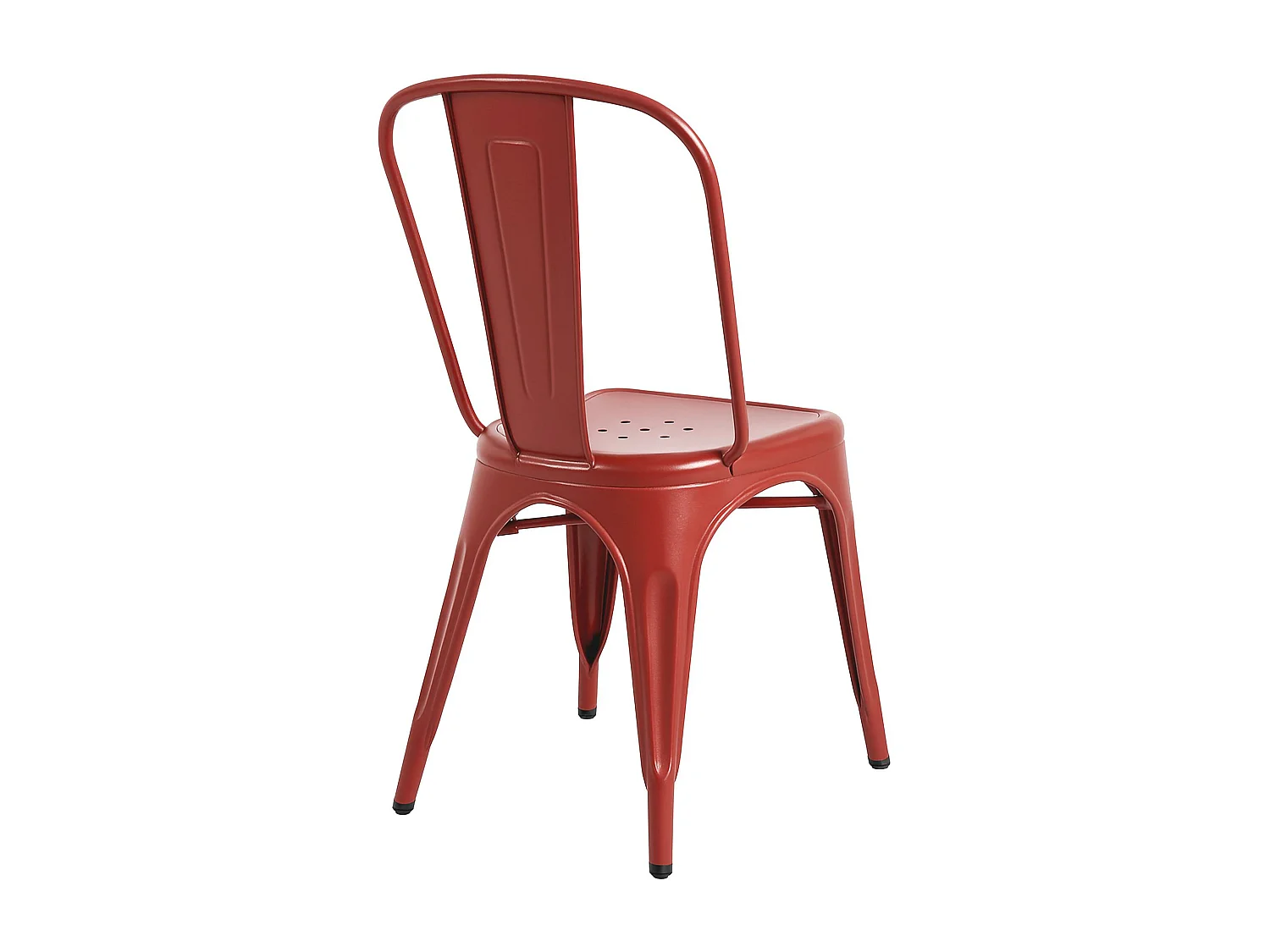 Bistrostoel - Metaal - rood - Benedikt