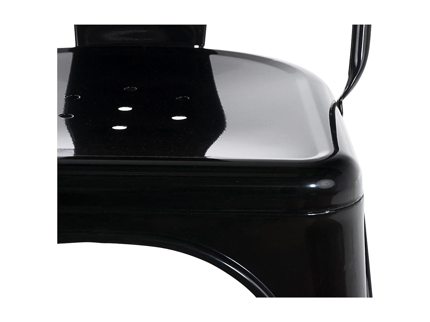 Conjunto de 4 cadeiras Benedikt preto