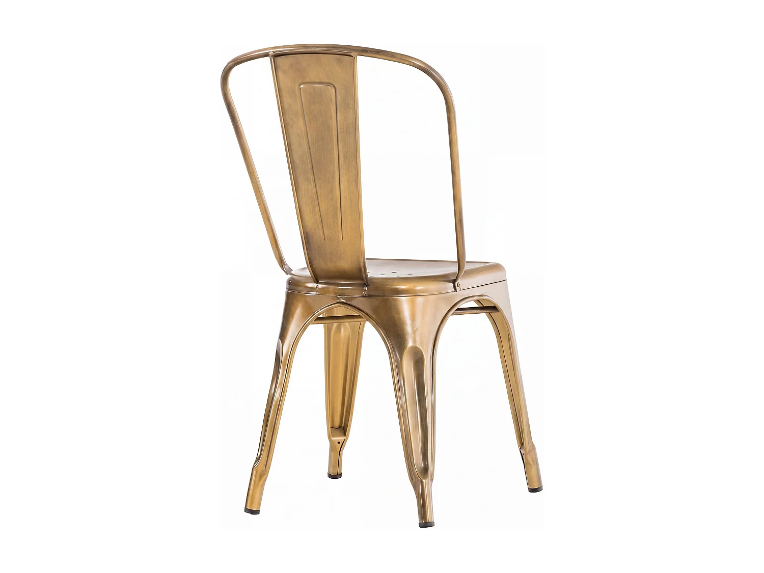 Chaise de bistrot - Métal - Or - Benedikt