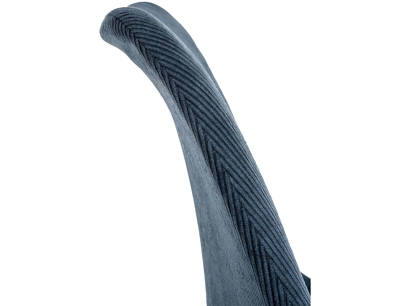 Lot de 4  chaise salle à manger - Cordon - Bleu foncé - Linares