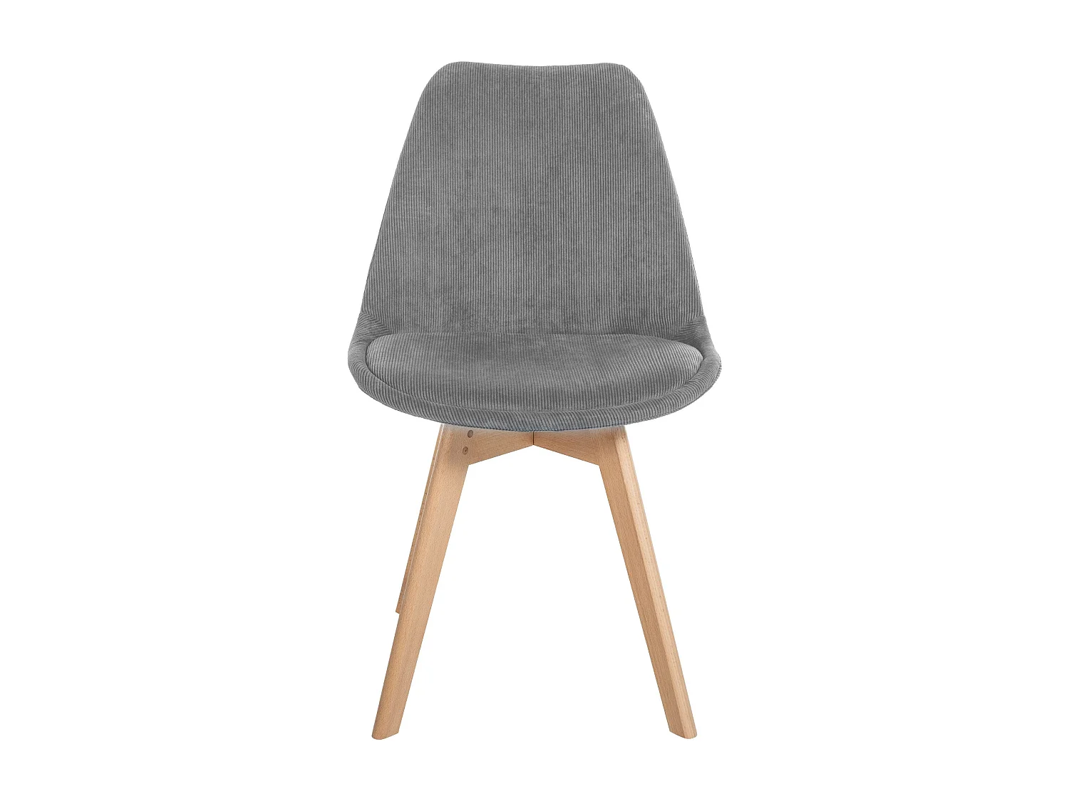 chaise salle à manger - Cordon - Gris - Linares