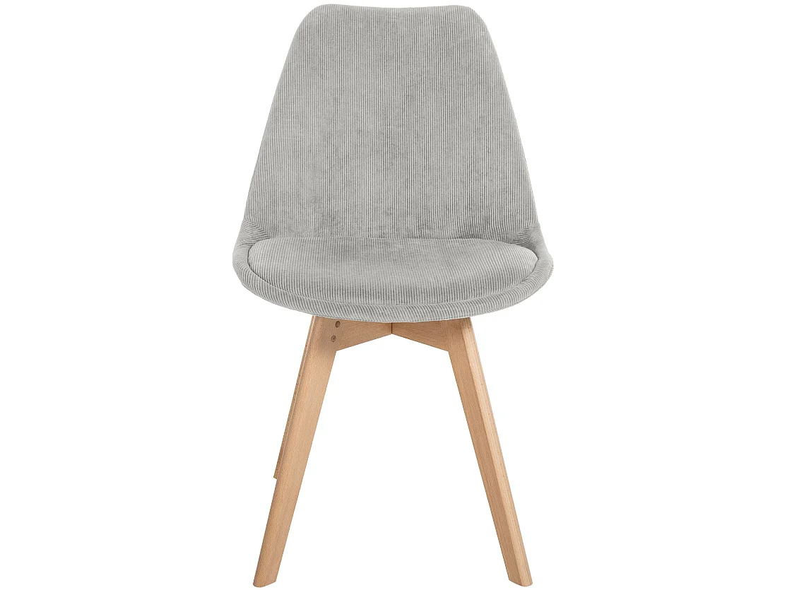 chaise salle à manger - Cordon - Gris - Linares