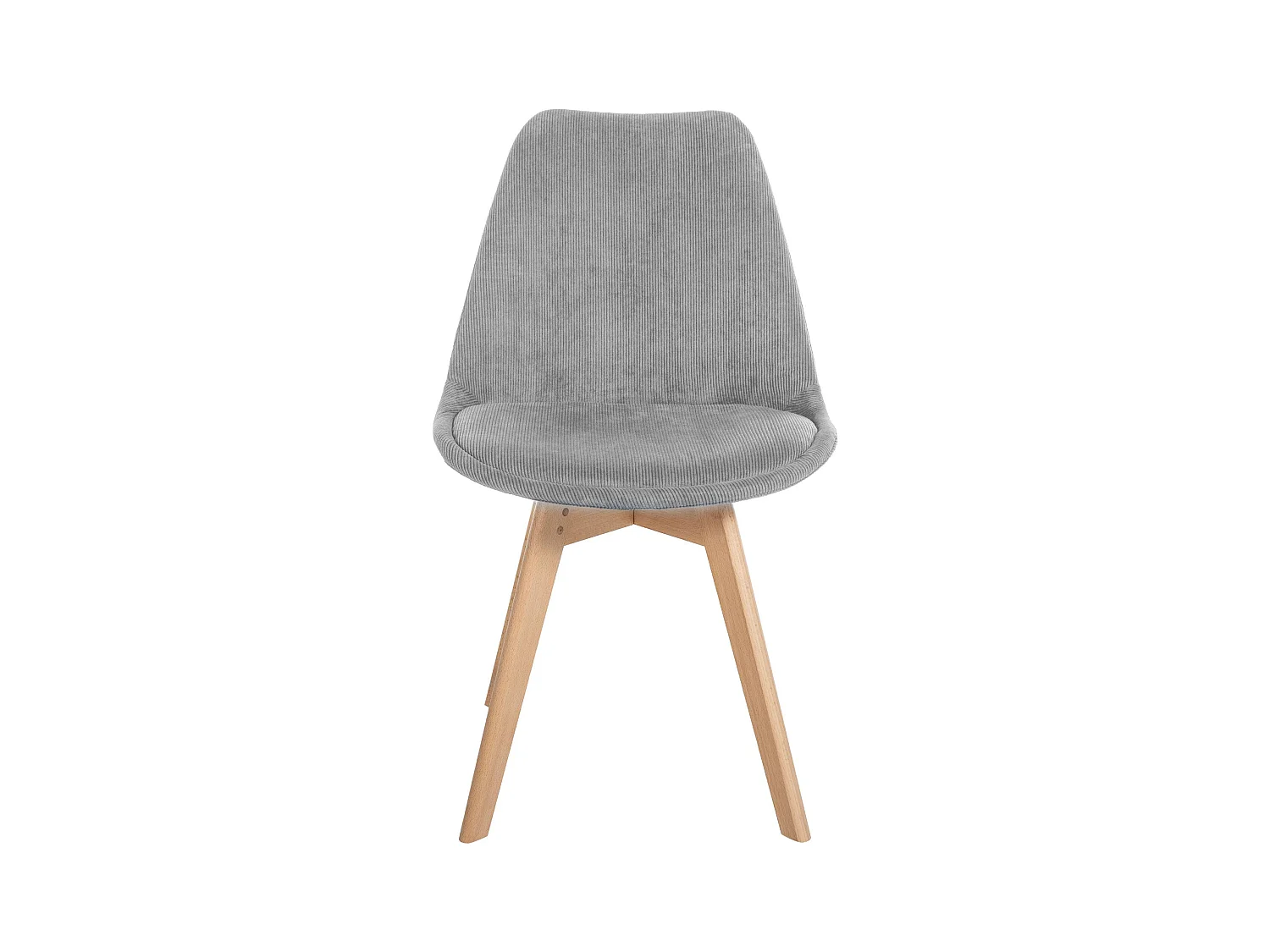 chaise salle à manger - Cordon - Gris clair - Linares