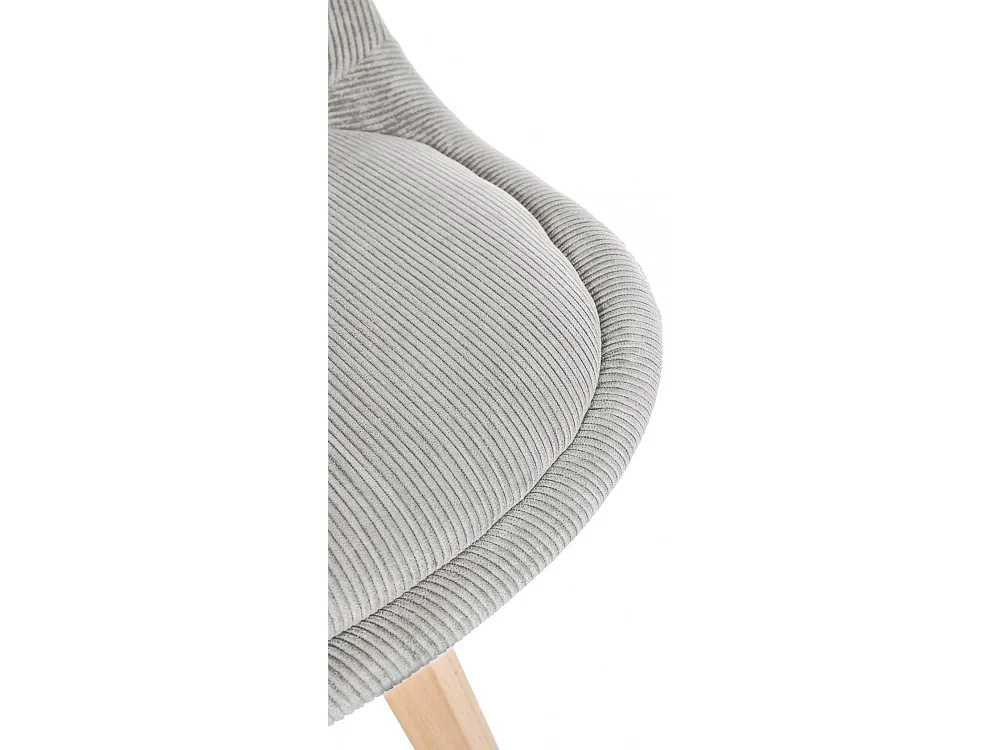 Lot de 4  chaise salle à manger - Cordon - Beige - Linares