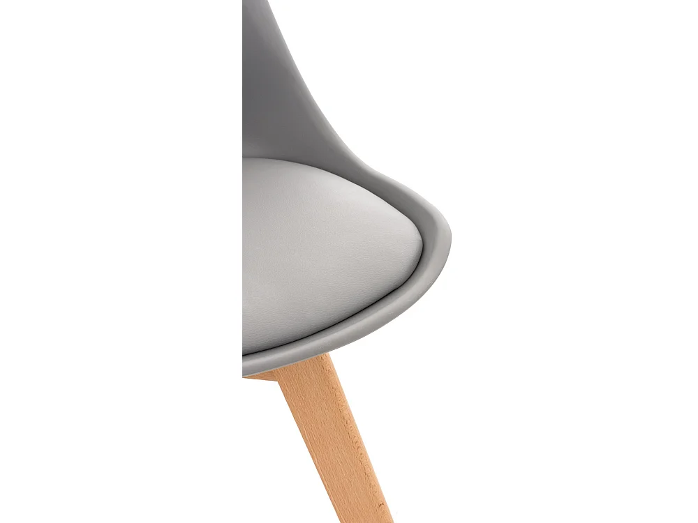 Eetkamerstoelen - Kunststof - grijs - Linares