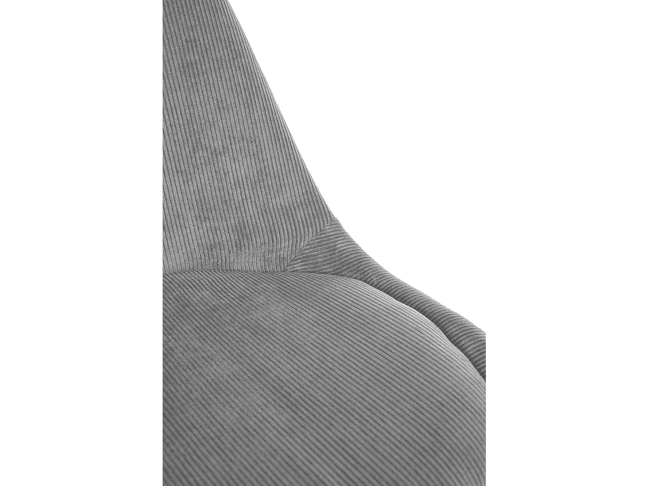 Lot de 4  chaise salle à manger - Cordon - Gris - Linares