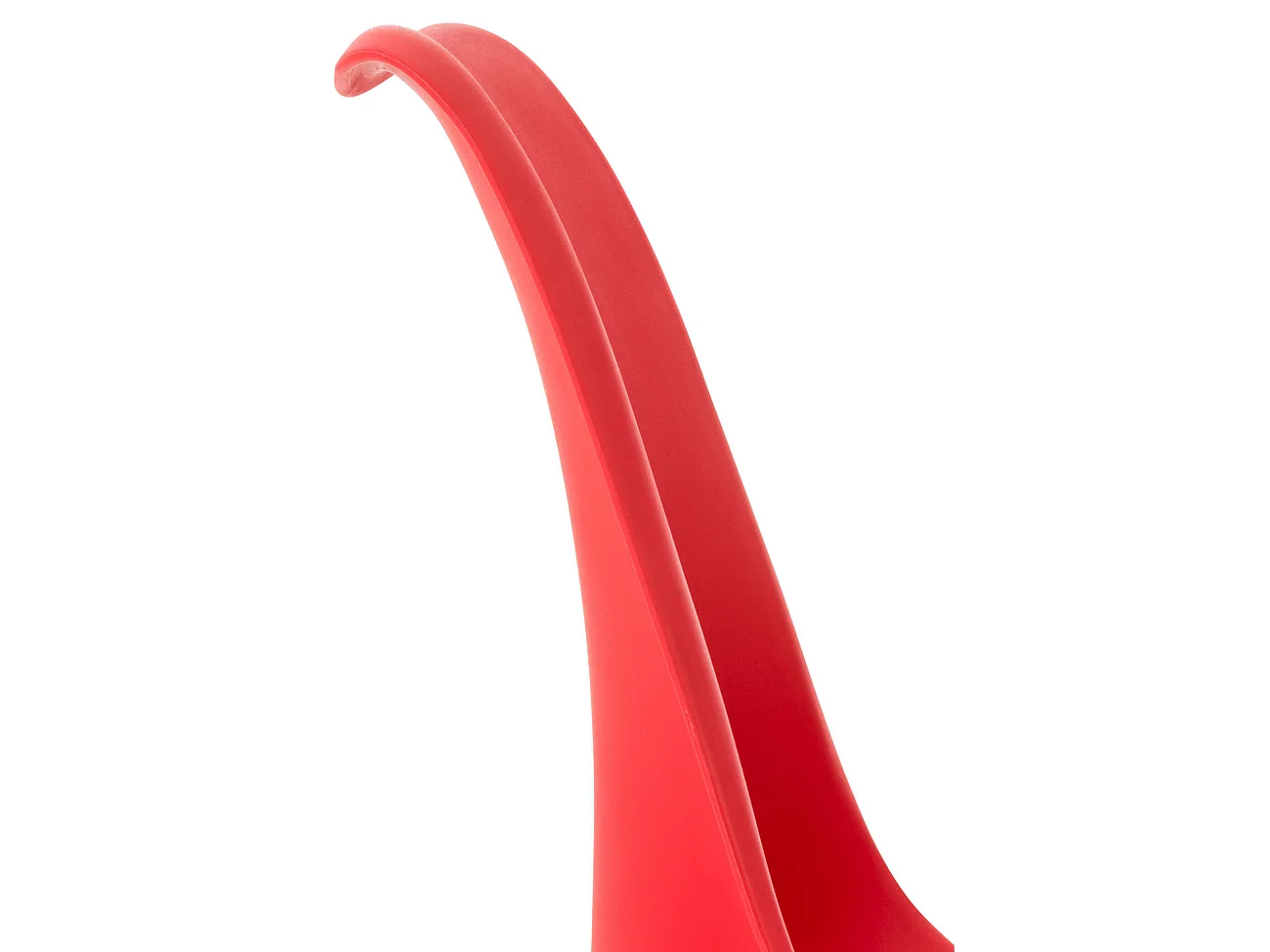 chaise salle à manger - Plastique - Rouge - Linares