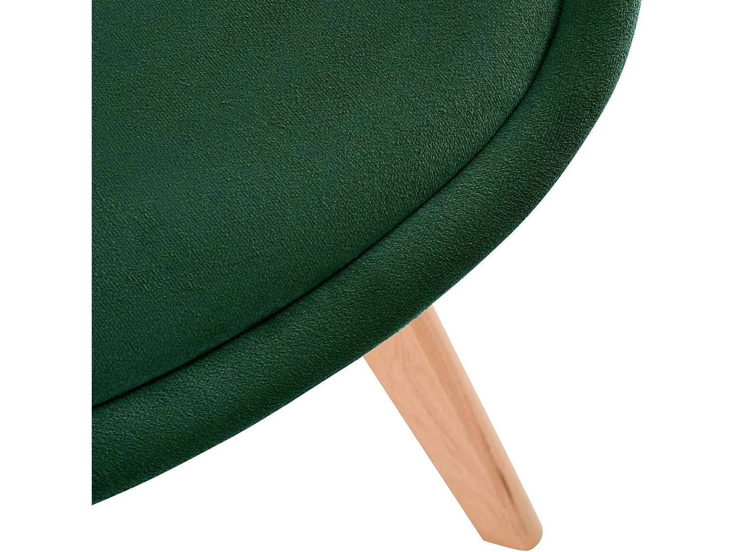 chaise salle à manger - Velours - Vert - Linares