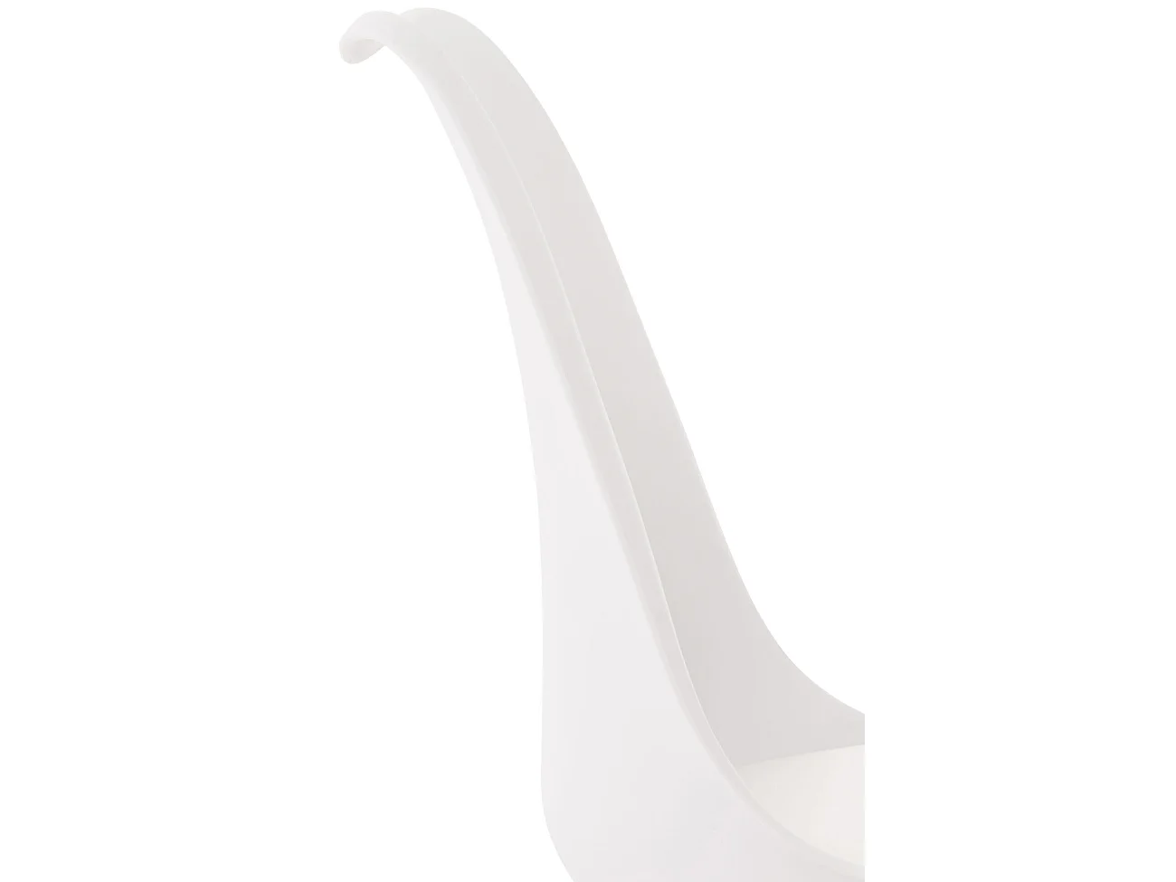 chaise salle à manger - Plastique - Blanc - Linares