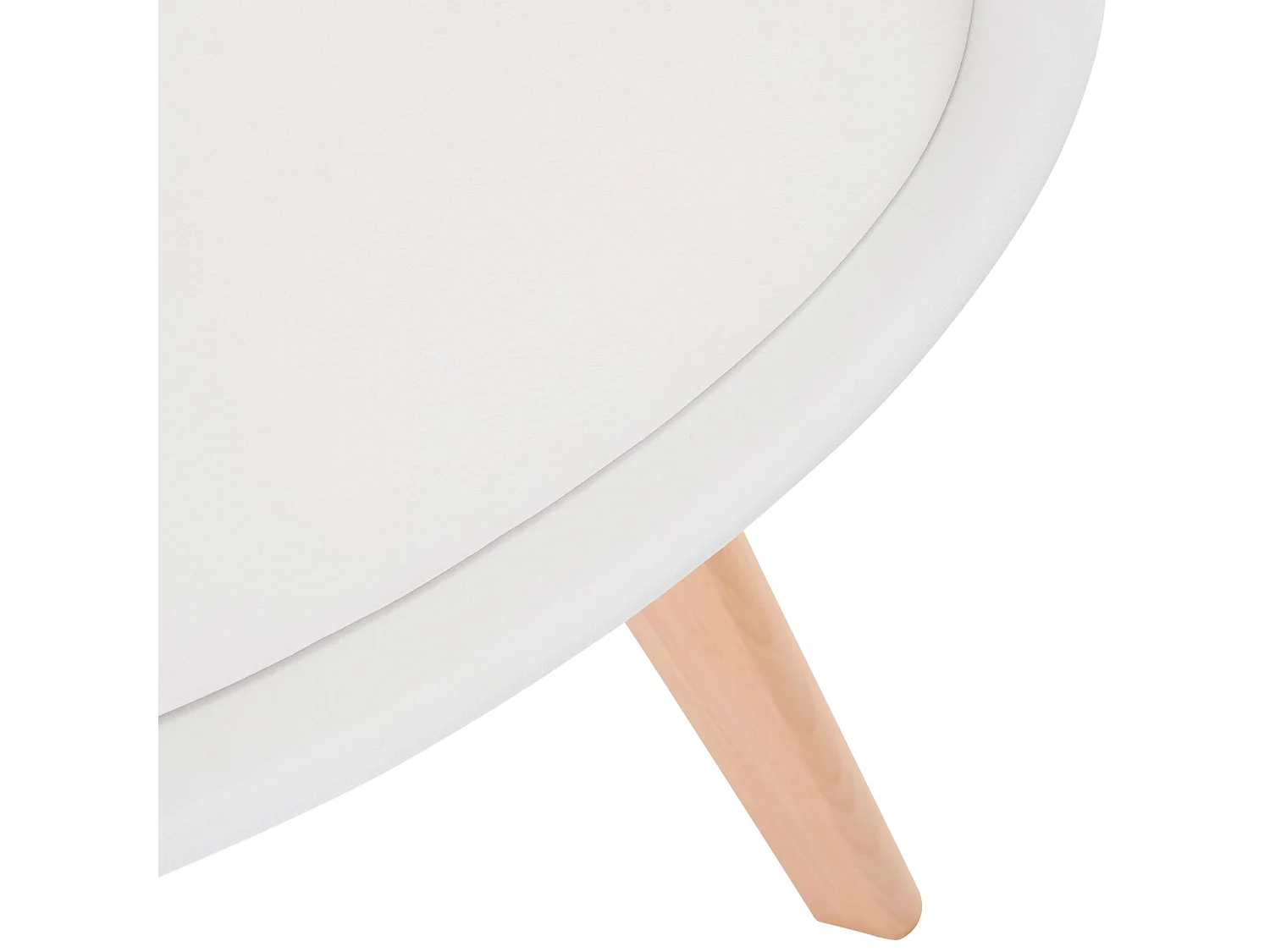 chaise salle à manger - Plastique - Blanc - Linares
