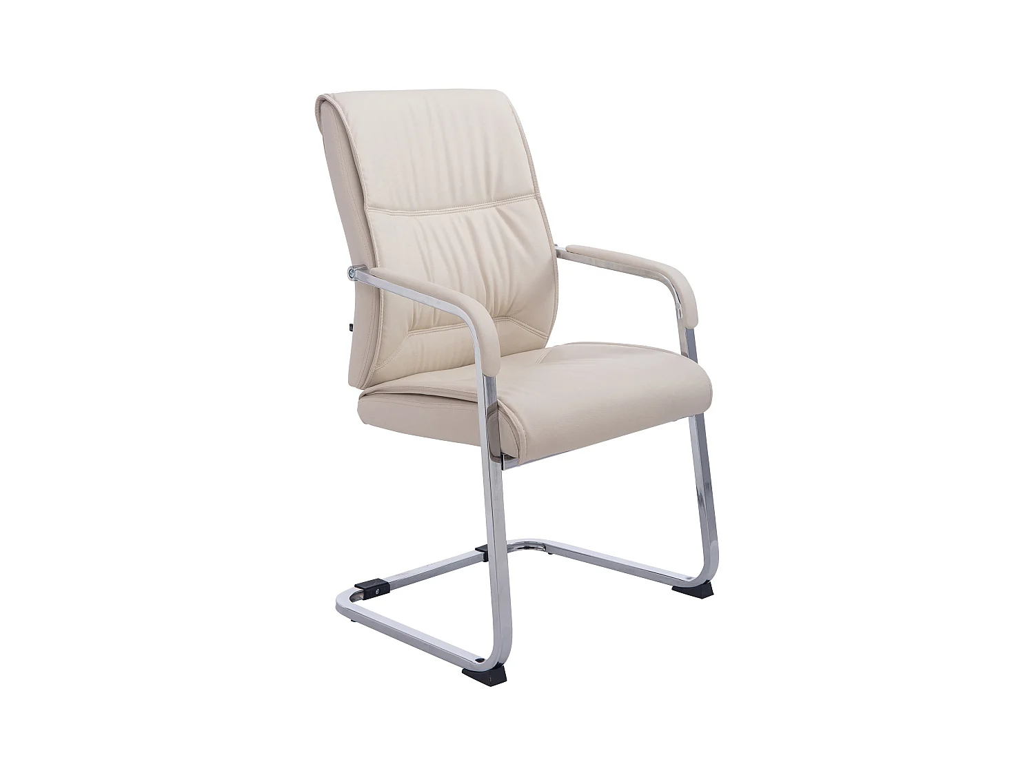 schommelstoelen - Kunstleer & wit - creme - XL Anubis