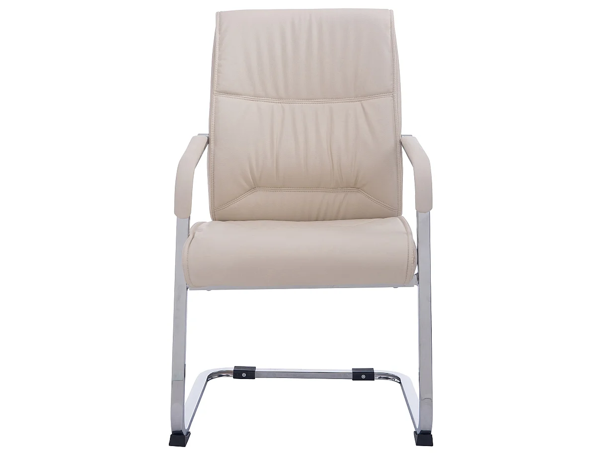 schommelstoelen - Kunstleer & antiek licht - creme - XL Anubis