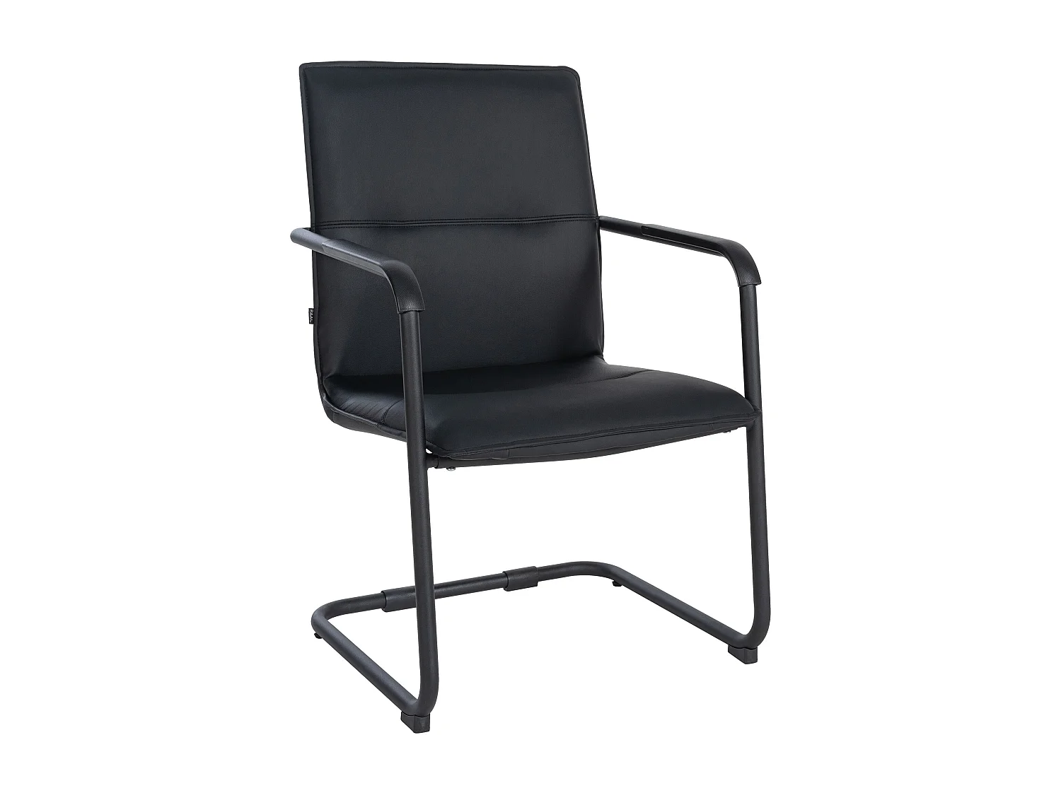 chaises oscillantes - Similicuir & Blanc - Noir / Noir - Seattle