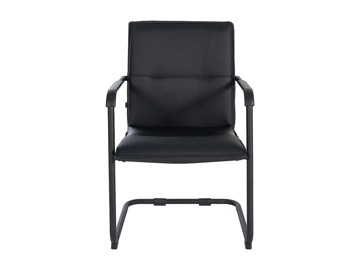 chaises oscillantes - Similicuir & Blanc - Noir / Noir - Seattle