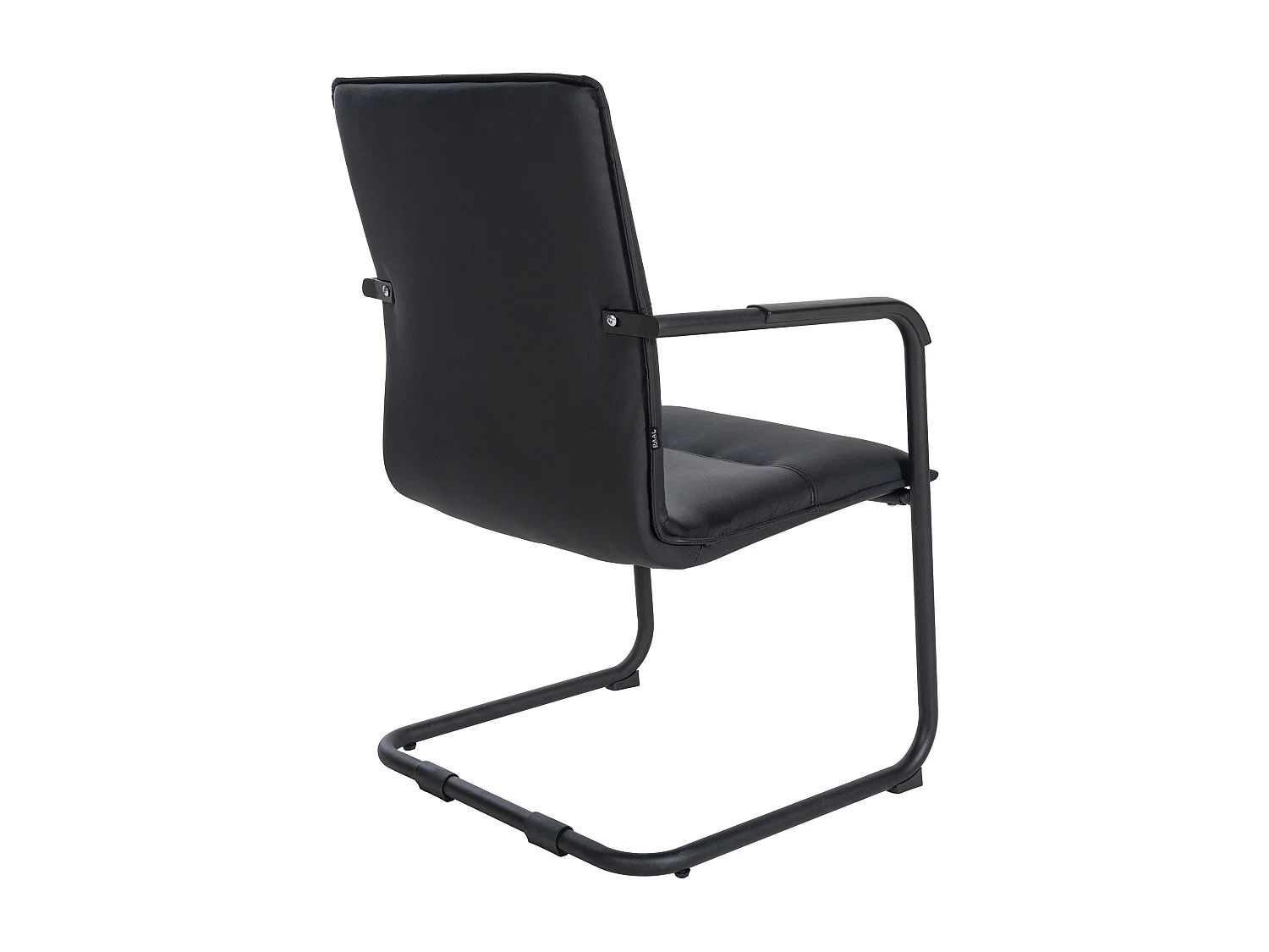 chaises oscillantes - Similicuir & Blanc - Noir / Noir - Seattle