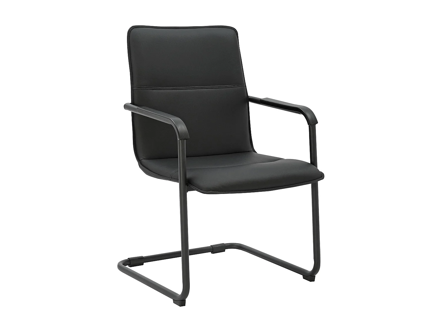 schommelstoelen - Kunstleer - zwart/zwart - Seattle