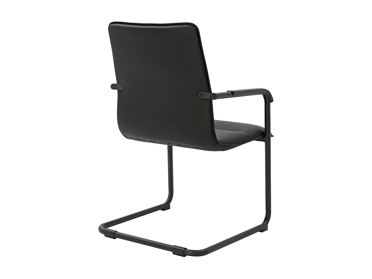 schommelstoelen - Kunstleer - zwart/zwart - Seattle