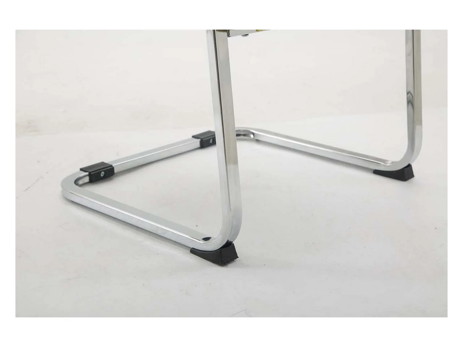 Freischwinger Stuhl - Stoff & natura - creme - XXL Anubis