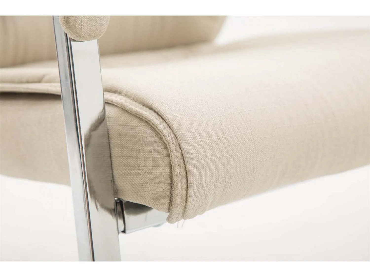 schommelstoelen - Stof & natura - creme - XXL Anubis