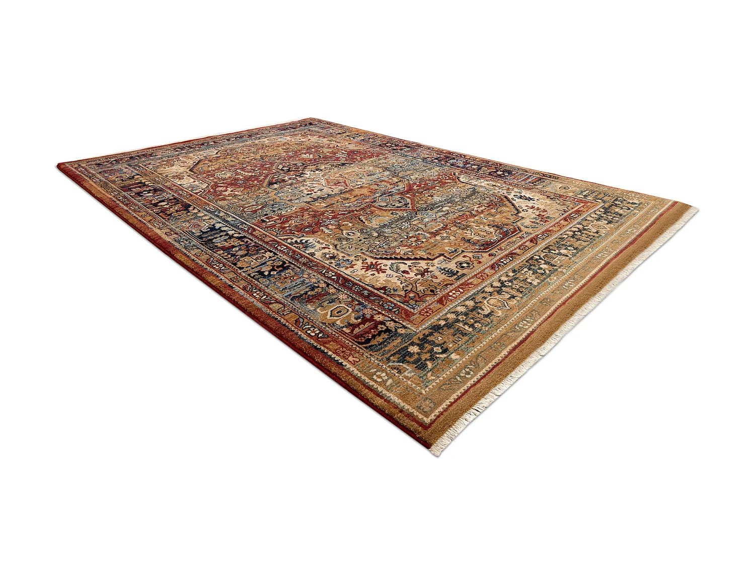 Tapijt KESHAN Ornament oosters 7518/53528 beige / blauw 200x290 cm