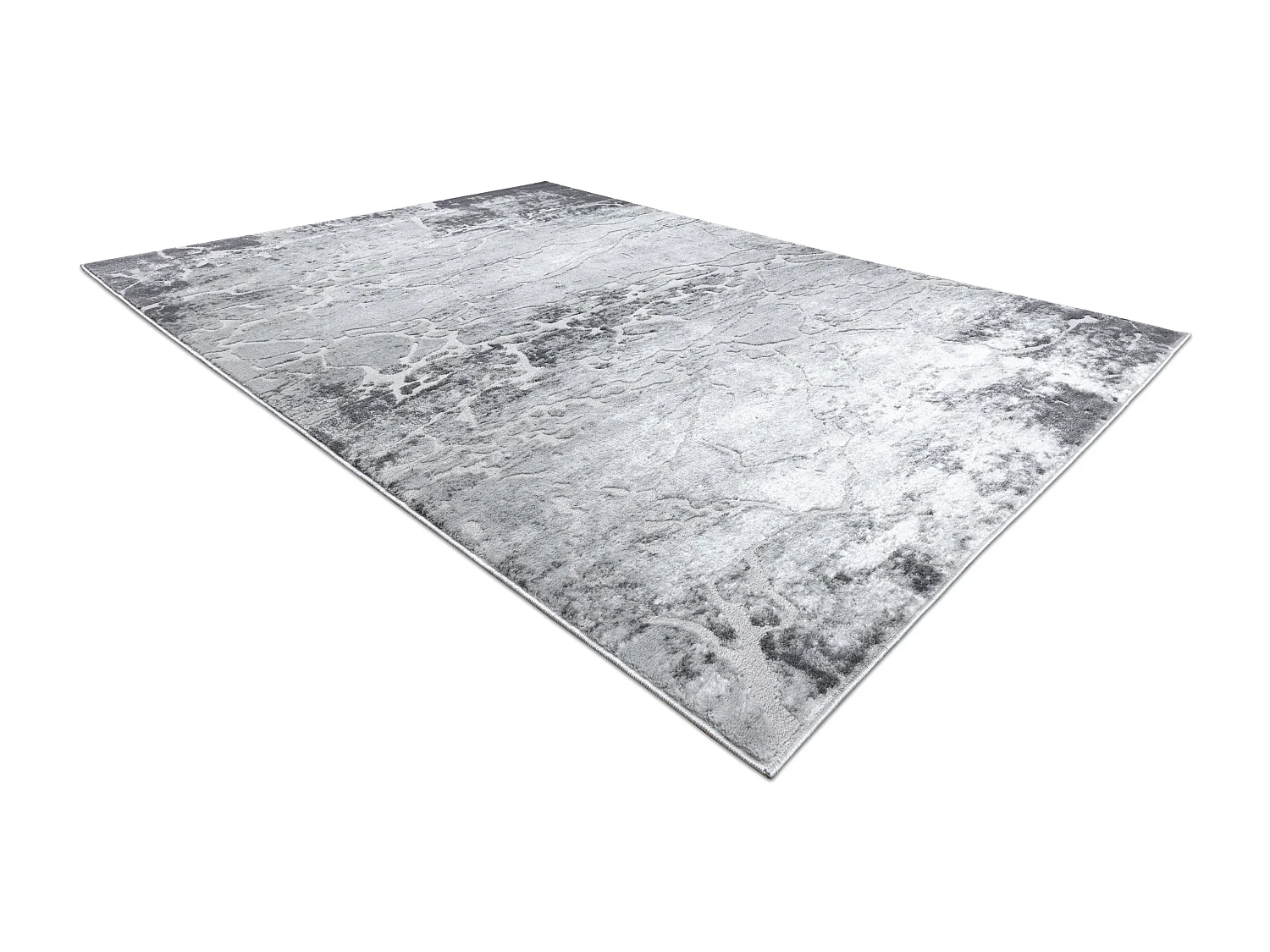 Tapis MEFE moderne  6182 Béton - Structural deux niveaux de molleton  120x170 cm
