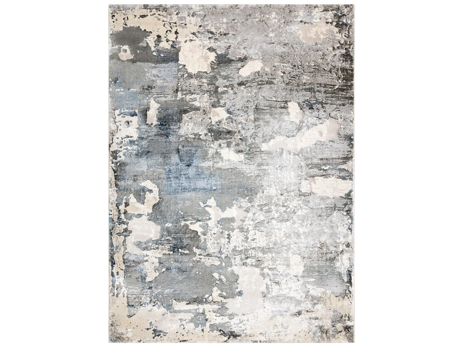 Tapis ACRYLIQUE ELITRA 6206 Abstraction vintage gris / bleu 160x230 cm