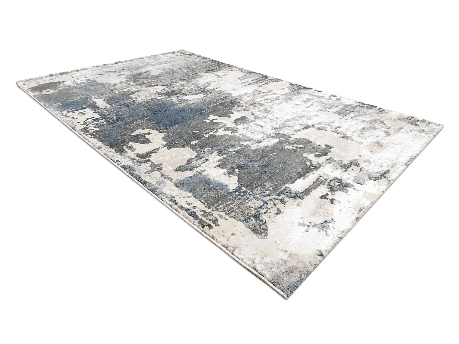 Tapis ACRYLIQUE ELITRA 6206 Abstraction vintage gris / bleu 160x230 cm