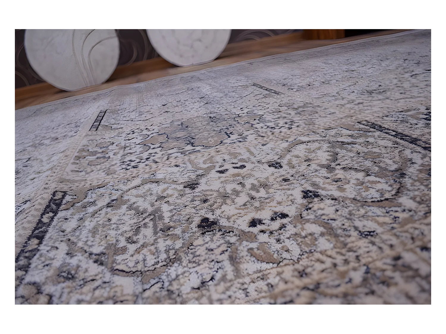 Teppich heat-set Jasmin 8580 ivory 120x170 cm