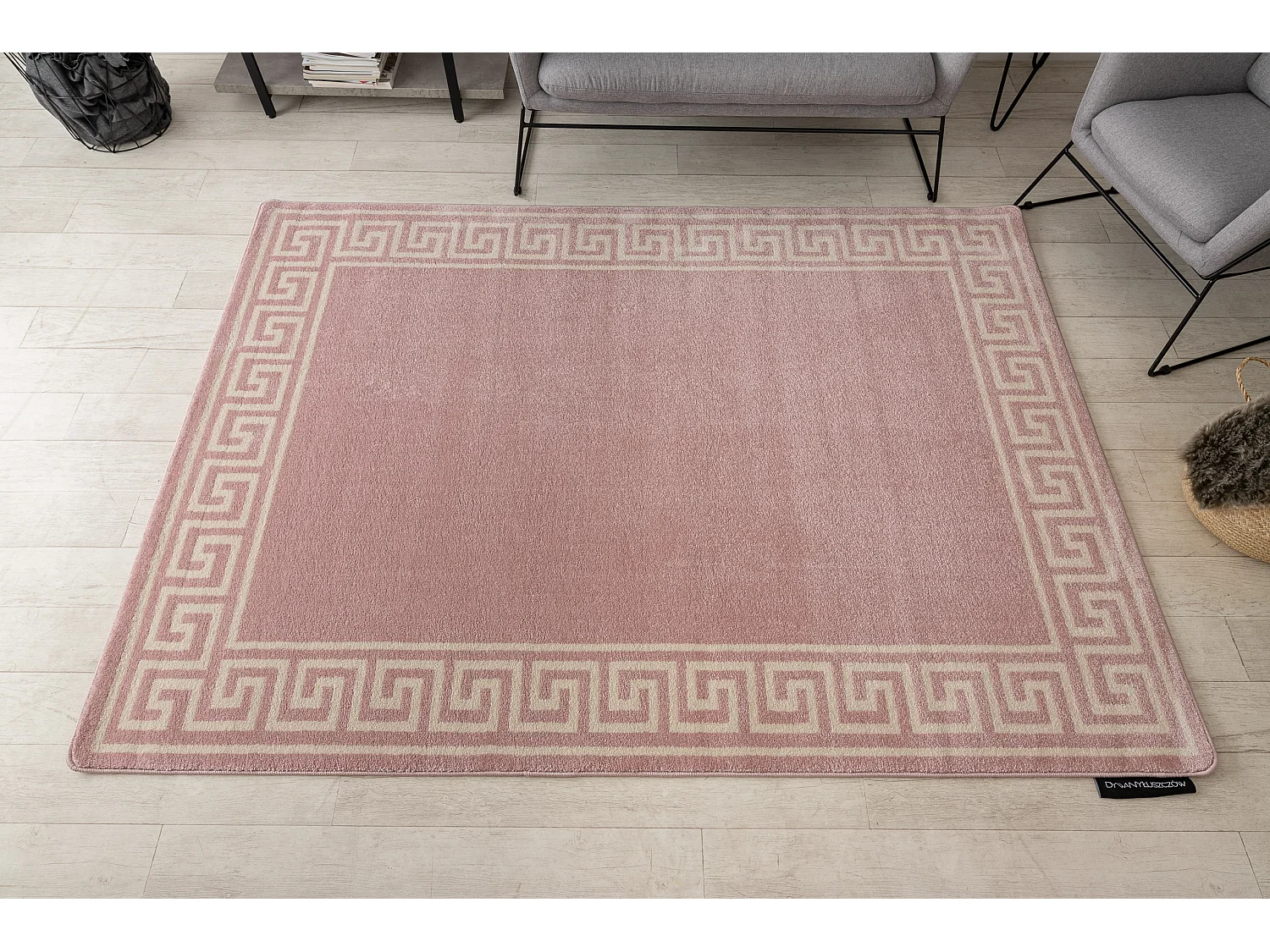 Tapis HAMPTON Grecos rose 120x170 cm
